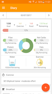 Download Technutri - calorie counter and carb tracker